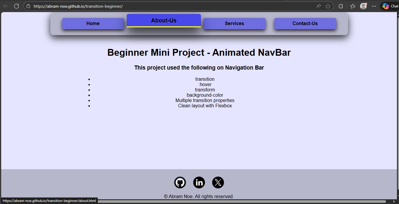 transition-beginner Screenshot